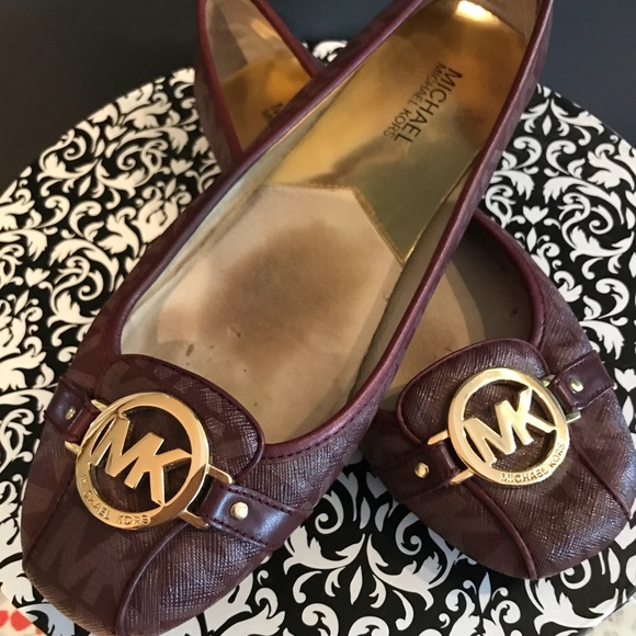 michael kors signature flats
